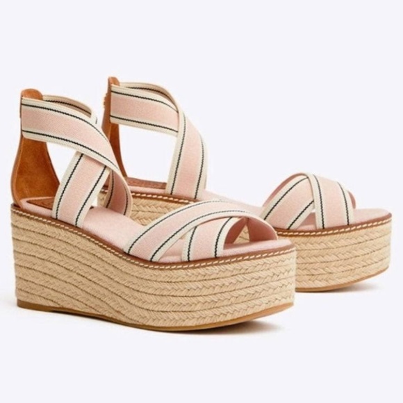 Tory Burch Shoes - Tory Burch Espadrilles Wedges, box, dustbag